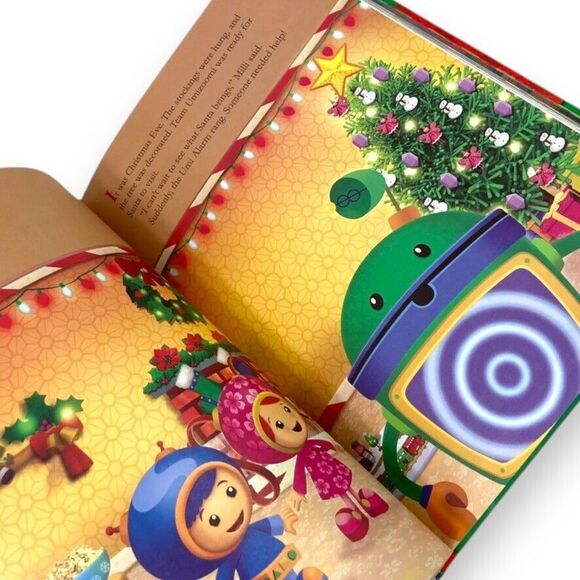 Nickelodeon Kids Christmas Bedtime Stories Book w Spongebob, PAW Patrol, Dora... - Picture 7 of 12